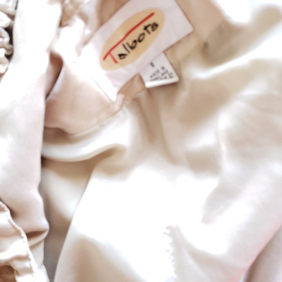 Talbots Khaki Beige Hooded Anorak Jacket - Picture 5 of 8